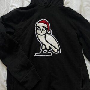 OVO men's black hoodie